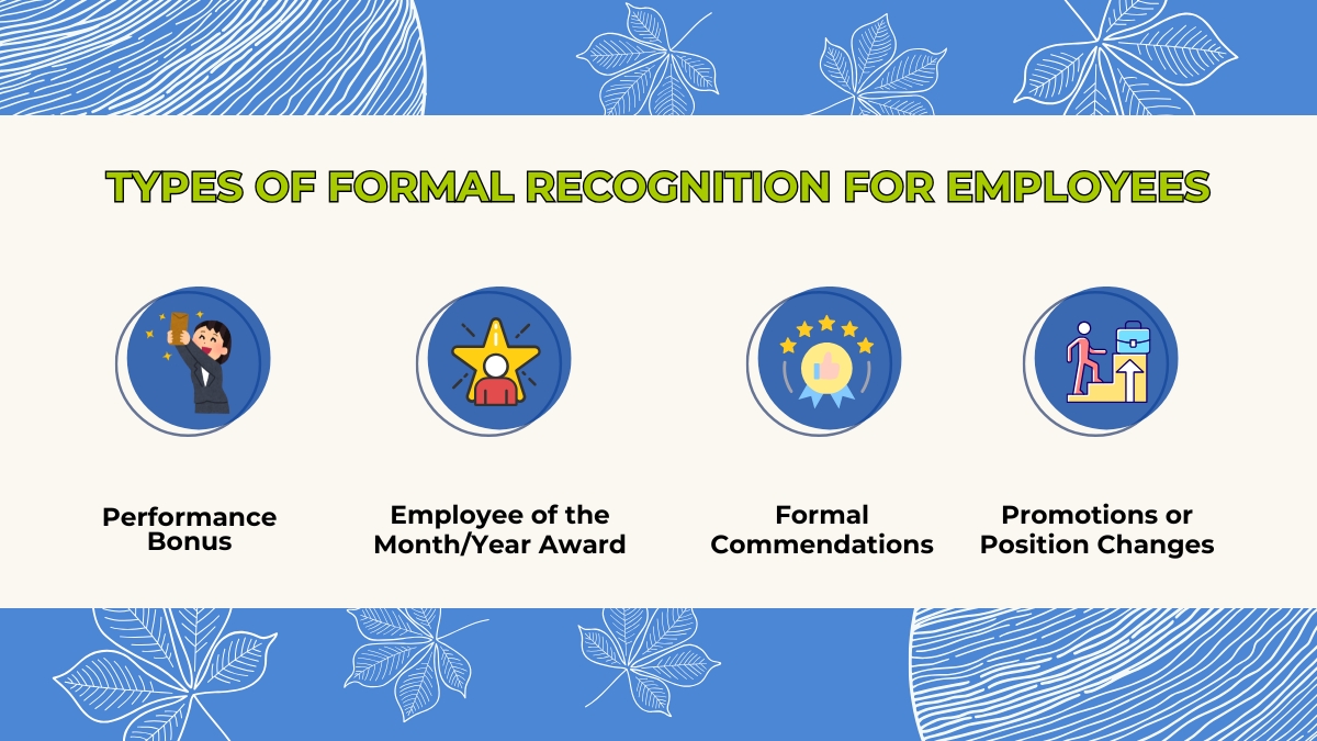 Types of Formal Recognition for Employees