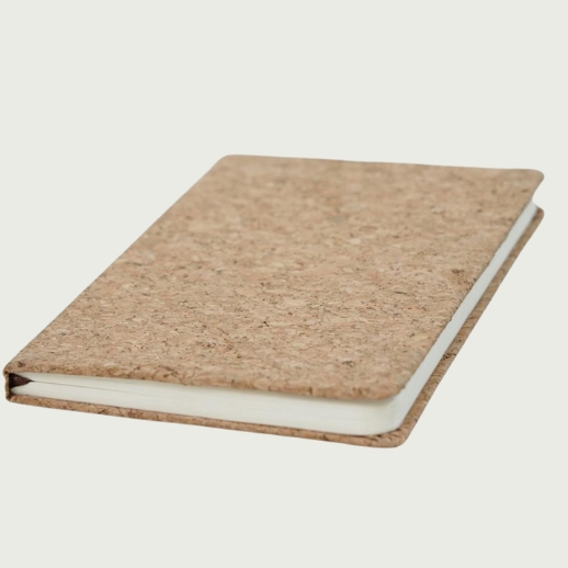 Cork Diary Notebook with Company Logo