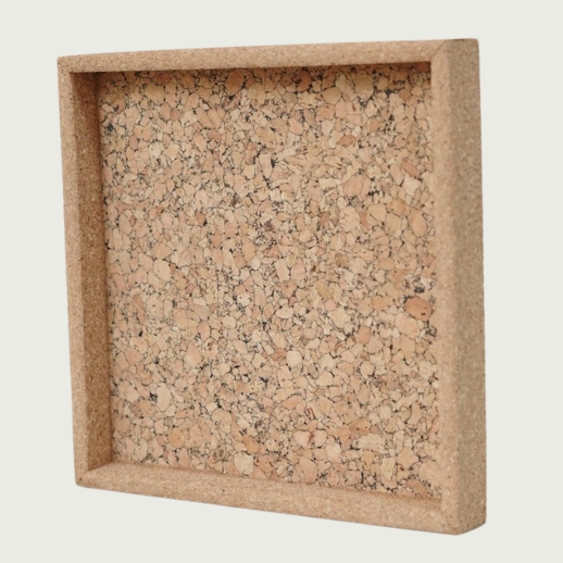 Rectangular Cork Tray with Brand Logo